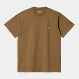 Camiseta Carhartt Chase Hamilton Brown / Gold