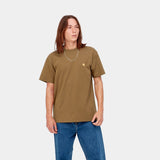Camiseta Carhartt Chase Hamilton Brown / Gold