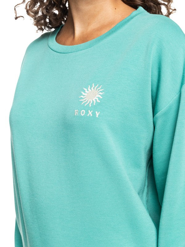 Sudadera Roxy Surfing Moonlight Sea Blue