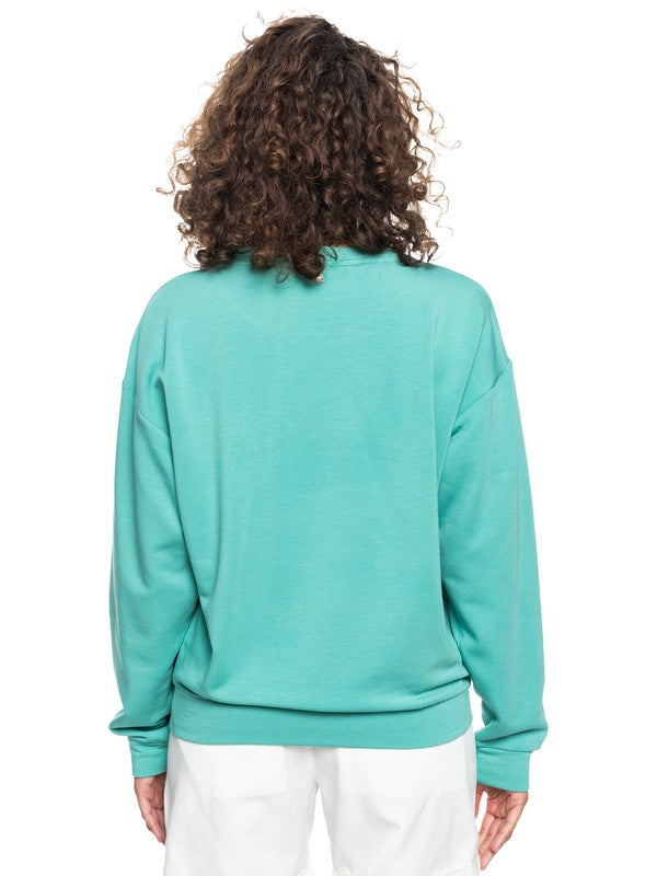 Sudadera Roxy Surfing Moonlight Sea Blue