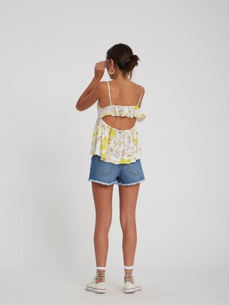 Top Volcom Happy Clouds Multi