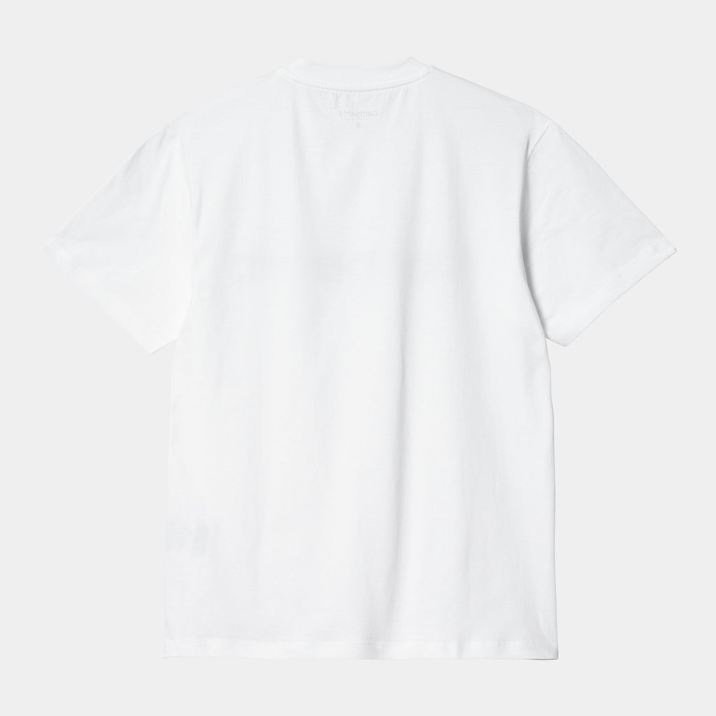 Camiseta Carhartt Wip Script White / Black