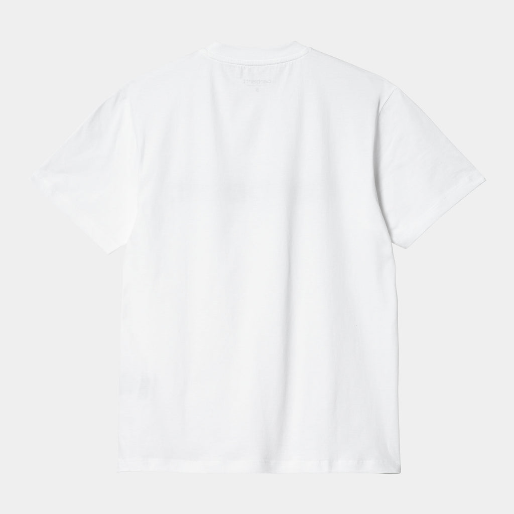 Camiseta Carhartt Script White / Black