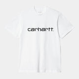 Camiseta Carhartt Wip Script White / Black